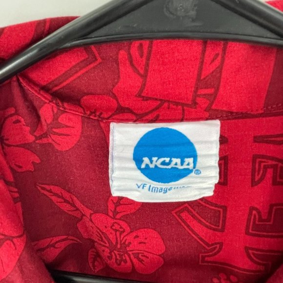 NCAA FLORIDA STATE HAWAIIAN BUTTON DOWN SHIRT - Picture 4 of 4